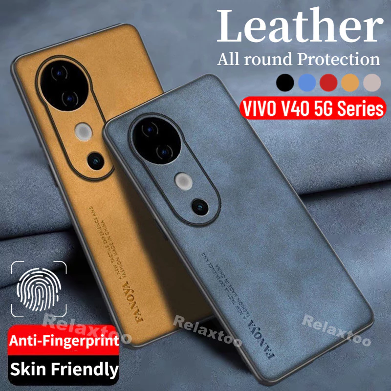 VIVOV70 Elite VIVOV40 VIVOV50 5G Casing For Vivo V70 Elite V40 V50 Pro Lite V40Pro V70Elite V50Lite V50E V40Lite V 40Pro VIVOV40Pro VIVOV70Elite 5G Sheepskin Leather Soft Phone Case Shockproof Protect Back Cover Casing