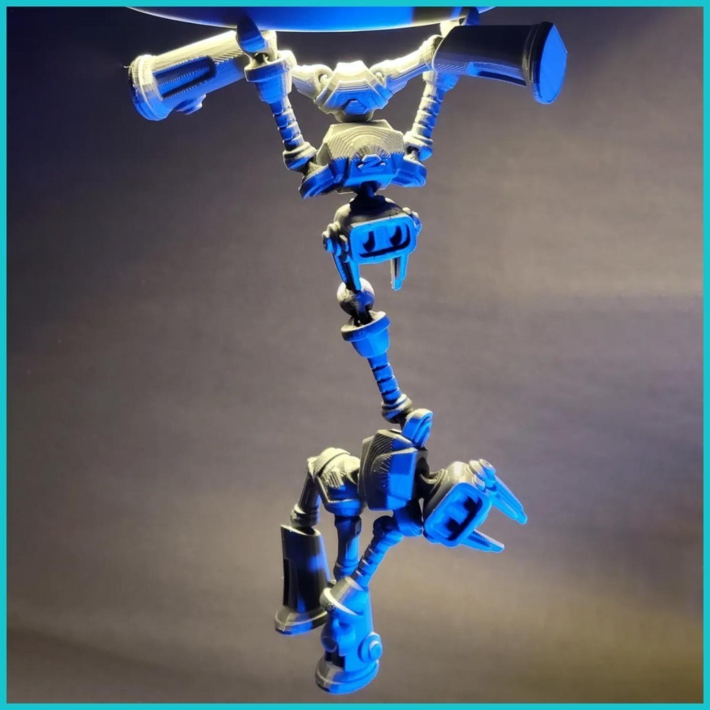 3D Action Figures Multi-Jointed หุ่นยนต์ Action Figure Movable 3D Heroes Action Figure 3D พิมพ์ของเล