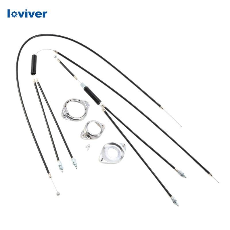 【จัดส่งในพื้นที่】Bmx Bike Brake Cable Housing Set Gyro Detangler Component Rotor 1 1 1-1/ Motocross Sports Brake Cables