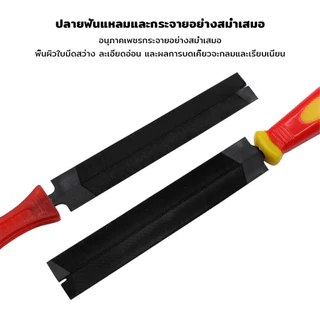 ZELZA ที่ลับตะไบเหล็กลับคม ตะไบสามเหลี่ยม สำหรับลับคมและยืดมือเลื่อย Metal File