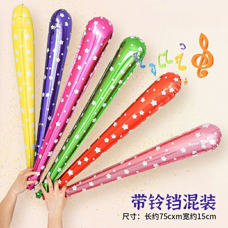 Cheing Stick บอลลูน Battle Stick เกมบอลลูนมือถือ Approach เชียร์ลีดเดอร์ Inflatable Stick เชียร์ลีดเดอร์ Stick บอลลูน Creative บรรยากาศ Pro