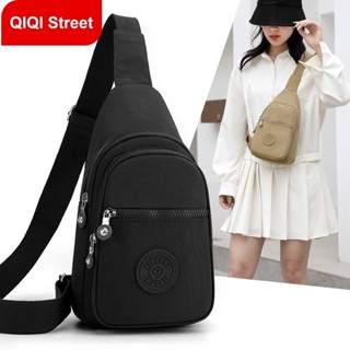 ใหม่คลาสสิกเรียบง่ายกระเป๋าหน้าอกผ้าไนลอนอเนกประสงค์อเนกประส…