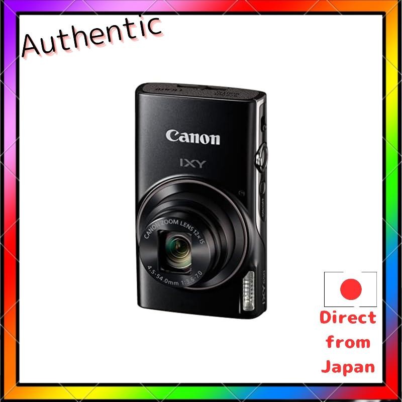 Canon Compact Digital Camera Ixy 650 Black/Silver 12X Optical Zoom/Wi-Fi Enabled Ixy650Bk/Ixy650Sl
