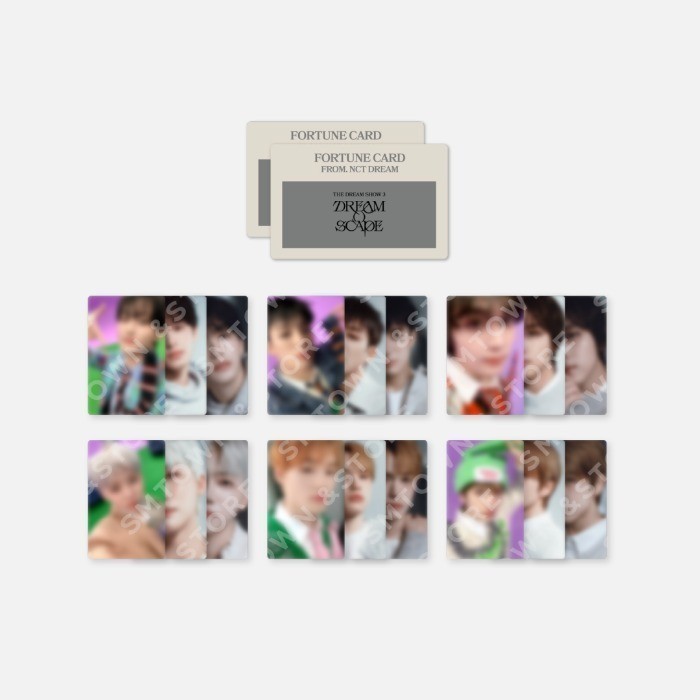 พร้อมส่ง / 2024 NCT DREAM THE DREAM SHOW 3 'DREAM( )SCAPE' - FORTUNE SCRATCH CARD