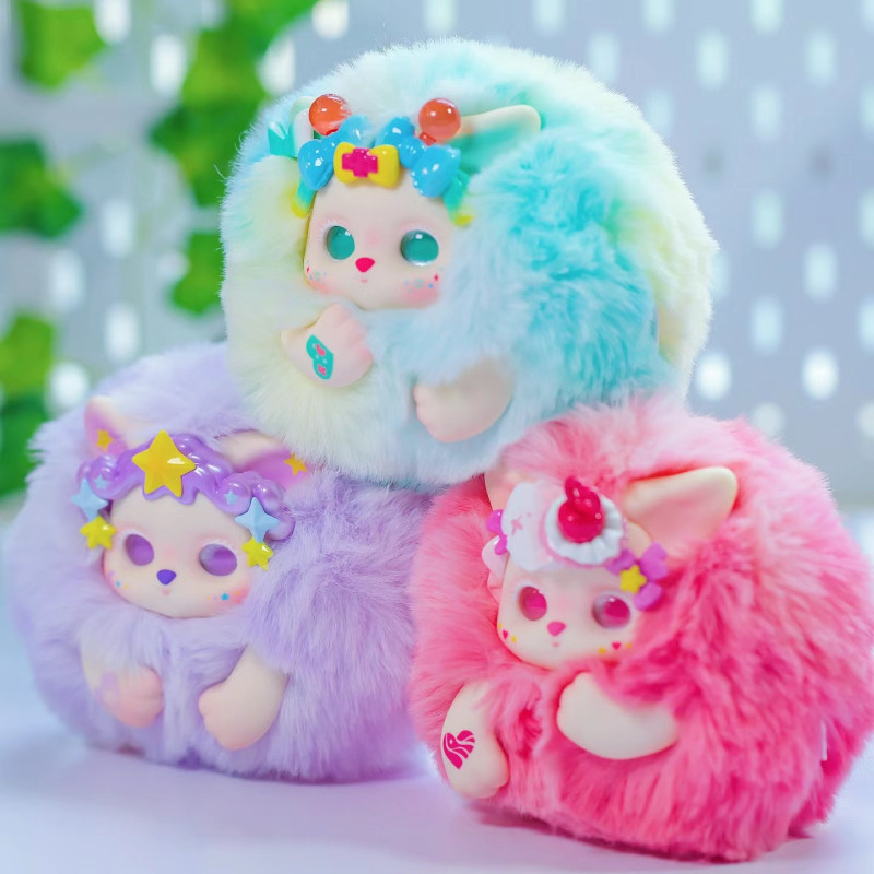 Letsvan Funii Dream in The Cloud Series ตุ๊กตาตุ๊กตา Action Figurines Mystery Box Art ของเล่นรูป