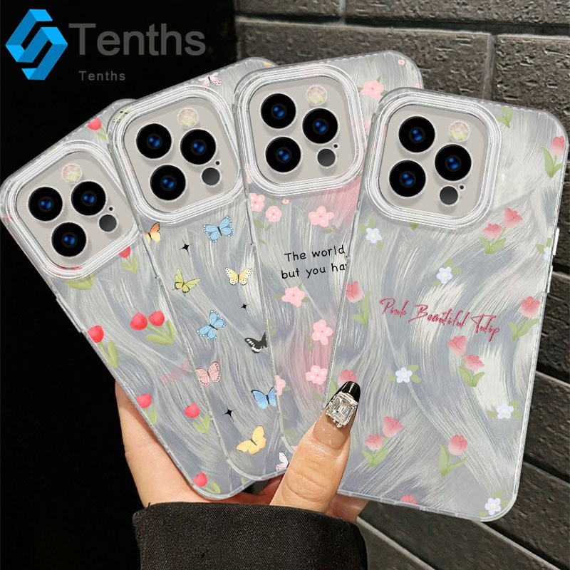 Vivo Y17s Y27s Y17 Y15 Y12 Y20 Y20s Y20I Y21 Y21S Y21T Y02A Y02T Y12A Y12s Y36 Y22s ดอกไม้ เปลือกขนนก เปลือกอ่อน