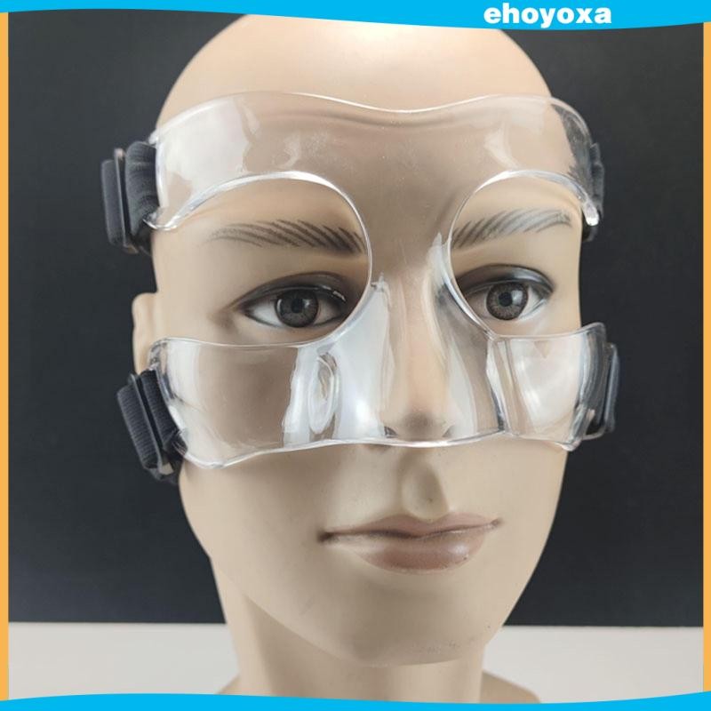 บาสเกตบอลจมูกยามป่นปี้ทนใบหน้ายามสําหรับจมูกหักปกใบหน้าสําหรับผู้ชายผู้หญิง