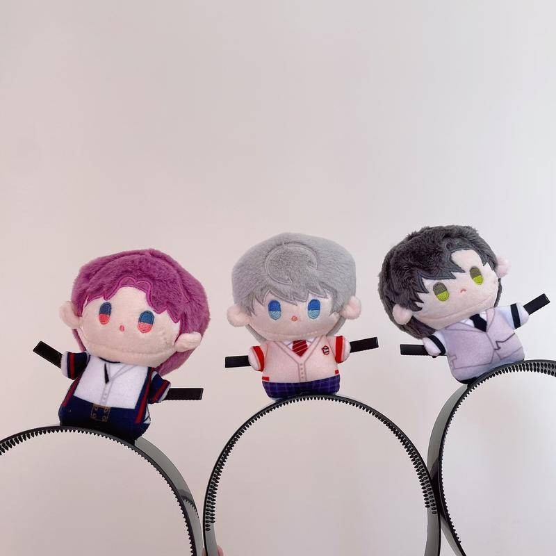 Love และ Deepspace เด็กแถบคาดศีรษะ Xavier Zayne Rafayel ralayo Shen Xinghui Li Shen Qi Yu ตุ๊กตาผม Headdress ล้างหน้าแต่งหน้าแถบคาดศีรษะสําหรับผู้หญิงอุปกรณ์เสริมเด็กสาวของขวัญ
