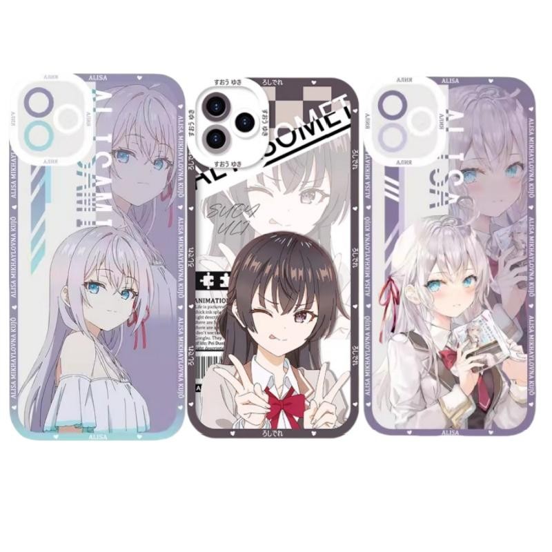 น่ารัก Yuki Suou Alisa อะนิเมะ Alya เคสโทรศัพท์สําหรับ Huawei Honor 90 Lite X9A 5G X7B X8B X9B Y9 Prime 2019 Nova 3i 5T 6 7 9 SE P40 Lite P30 Pro กรณีปกอ่อนใส
