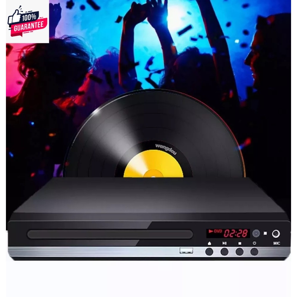 เครื่องเล่น DVD เครื่องเล่นแผ่น เครื่องเล่นดีวีดี DVD VCD CD USB RW+HDMI Player เครื่องเล่นmp3 เครื่