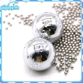 ลูก8มิล ลูก7มิล ลูกเหล็กร่อนเงา ขนาด 8mm ถุง 1 กิโลกรัม ( ประมาณ 470-490 เม็ดบวกลบ )