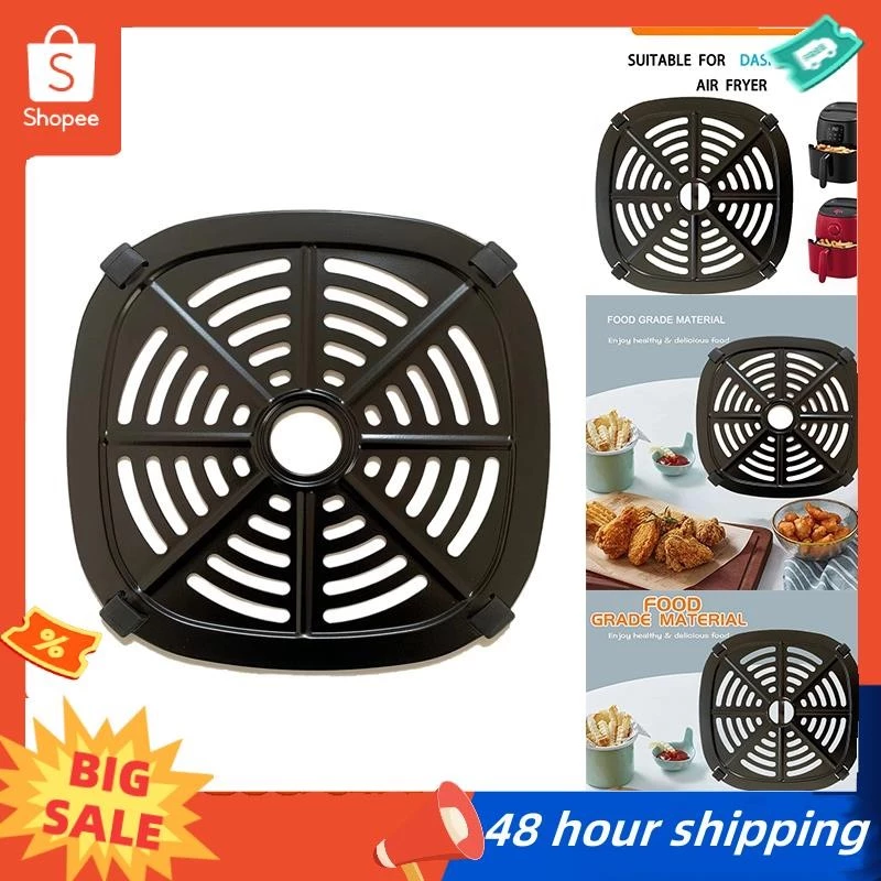 พร้อมสต็อก Air Fryer Grill Crisper ถาดสําหรับ Dash 2.6QT Tasti-Crisp Digital Air Fryer พร้อม Air Fryer ยางฟุต
