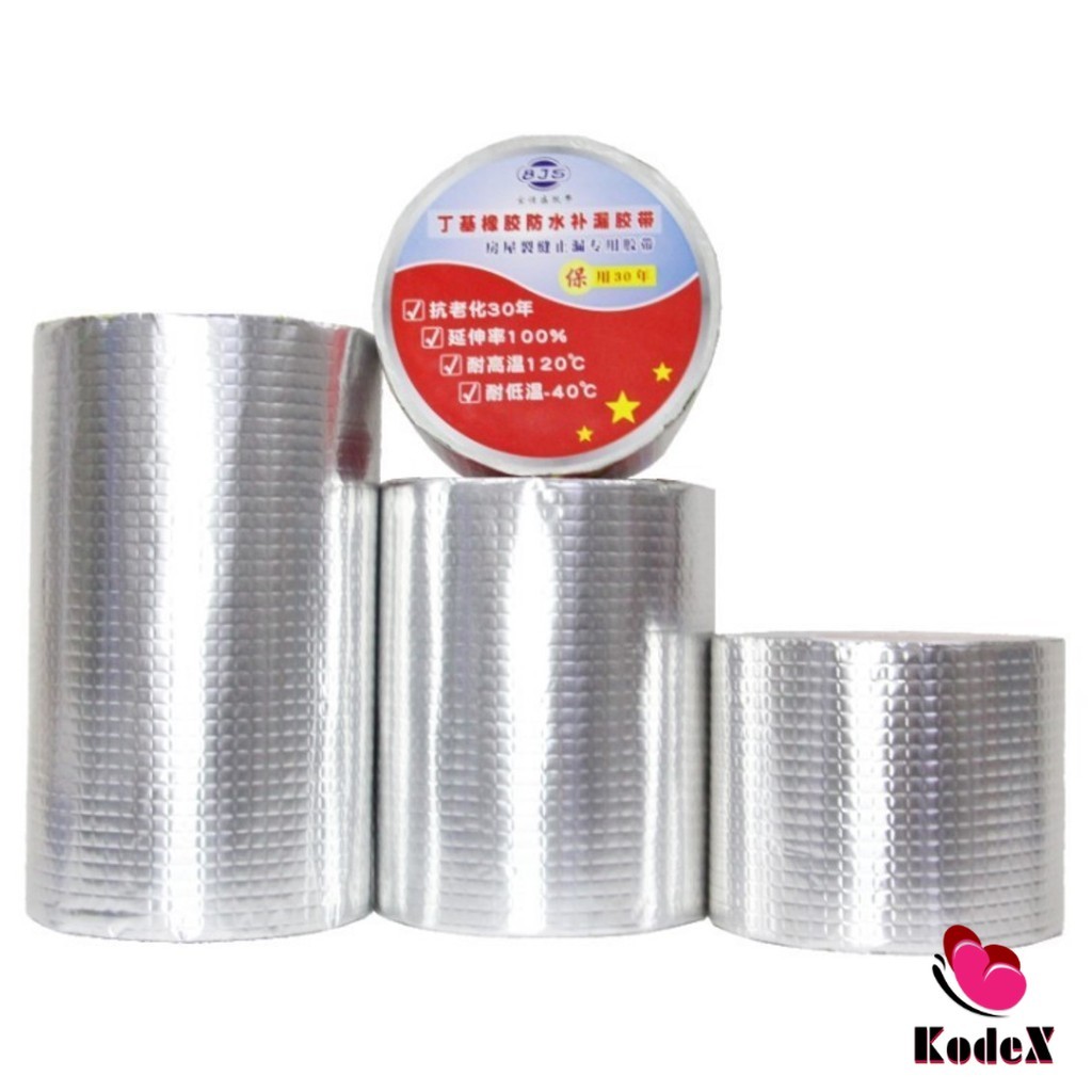 KDX เทปกาวกันการรั่วซึม กันน้ำ เทปกาวกันน้ำบิวทิล ติดหลังคา กันหลังคารั่วซึม Waterproof and leak proof tape