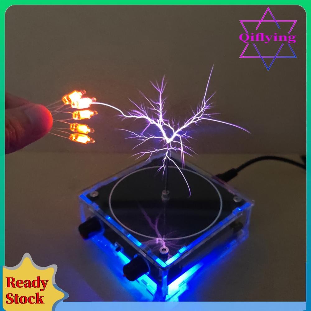 Diy Mini Coil Kit สําหรับ Tesla Wireless Lighting นักเรียนการผลิต DIY อิเล็กทรอนิกส์