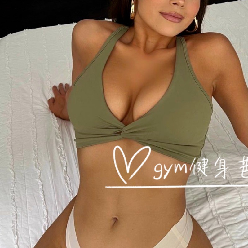 【Yogaheal】สปอร์ตบราเซ็กซี่ เหมาะกับใส่ออกกําลังกาย เล่นโยคะ สําหรับผู้หญิง