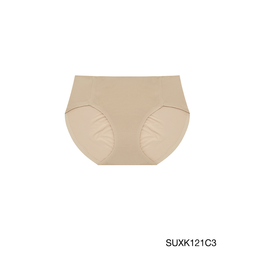Sabina Soft Collection Seamless Fit กางเกงในทรงบิกินี่ รหัส SUXK121C3 - สีเนื้อเข้ม