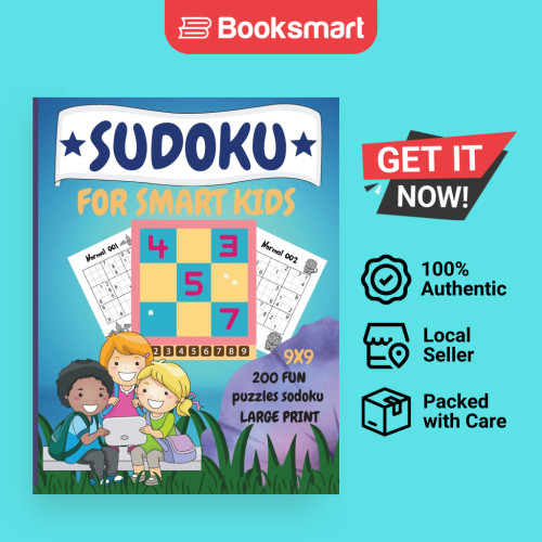 Sudoku For Smart Kids - ปกอ่อน - อังกฤษ - 9781685010034