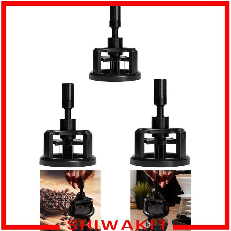 [Shiwaki1] กาแฟ Tamper จําหน่าย Espresso Stirrer เครื่องมือมือกวน Rotatable Espresso Hand Tampers สําหรับ Shop Cafe ของขวัญ