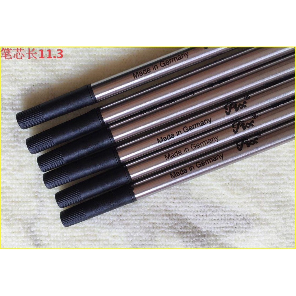 [ซื้อ 2 แถม 1] Mont * blanc Refill Screw Port หมุน Refill Signature Refill Universal Jewel Refill M710 Refill Black/Blue - รูปที่ 4