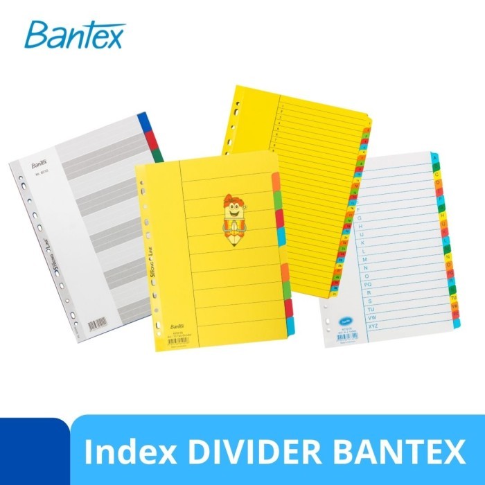 Index Mylar A4 Bantex