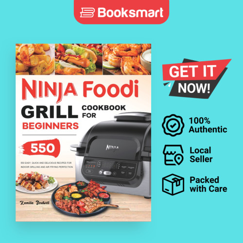 Ninja Foodi Grill Cookbook - ฮาร์ดแบ็ค - อังกฤษ - 9781801215107