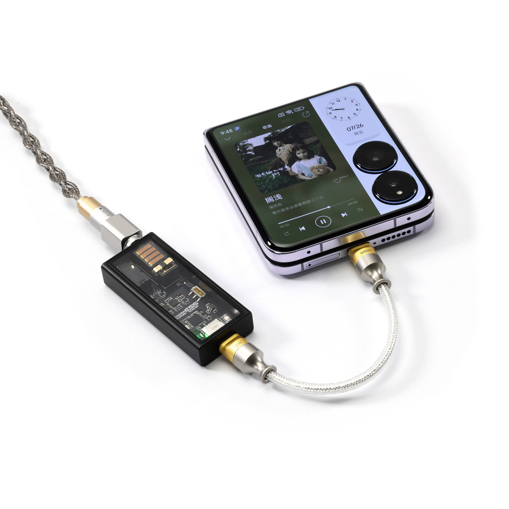 Dd DdHiFi TC05 M2 USB-C 2.0 ถึง USB-C OTG ถอดรหัสสายเคเบิลข้อมูลย้อนกลับ Usage สามารถใช้สําหรับการชาร์จฉุกเฉิน 10/50/100 ซม.