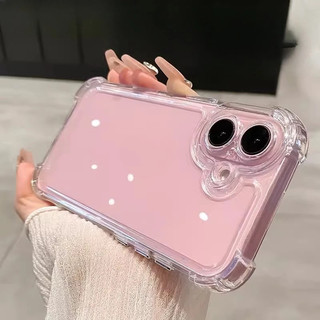 เคสใส กันกระแทก สำหรับiPhone 16 e 16Pro 16Plus 16Promax  ไอโฟน11 15 14 13 12 Pro Plus Promax 16e 7Plus 8Plus TPU CASE