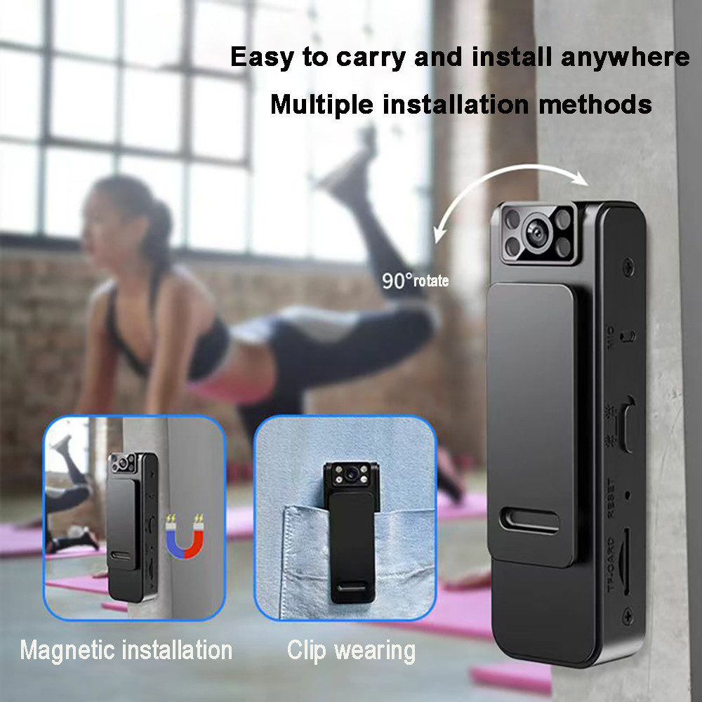 Ruihongda Halloween สินค้าใหม่ HD WIFI 1080P Conference Recorder กล้องกีฬากลางแจ้งกล้องแม่เหล็กพร้อม