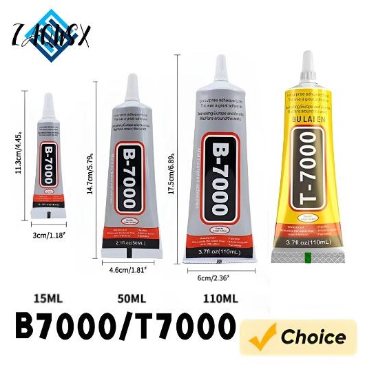 ซ่อมโทรศัพท์ 15/50/110ML T7000 5ML 25ML 50ML B7000 กาวเอนกประสงค์ กันน้ำ กาวติดหน้าจอทัสกรีน เครื่องประดับ