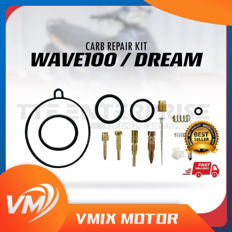 HONDA WAVE100 / EX5 DREAM CARBURETOR REPAIR KIT