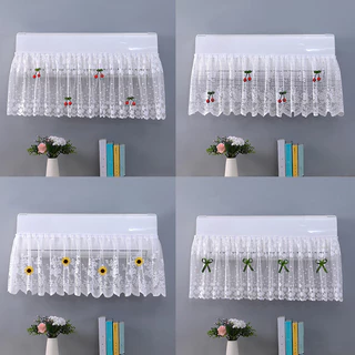 1ชิ้นฝุ่นลูกไม้เครื่องปรับอากาศปกครัวเรือนตกแต่ง