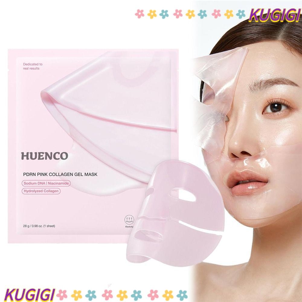 Kugigi Collagen Gel , Pink Collagen Overnight Face, Jelly Gel Pore Care Firming Moisturizing Facial 