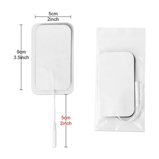 10/20PCS TENS Electrode Patch Self-Adhesive เปลี่ยนอุปกรณ์เสริมสําหรับเครื่องฝังเข็ม Body Massager
