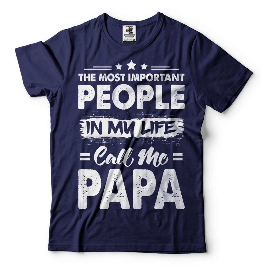 Mens Papa Tshirt Papa Birthday Tee Papa Fathers Day Papa Shirt Father Shirt