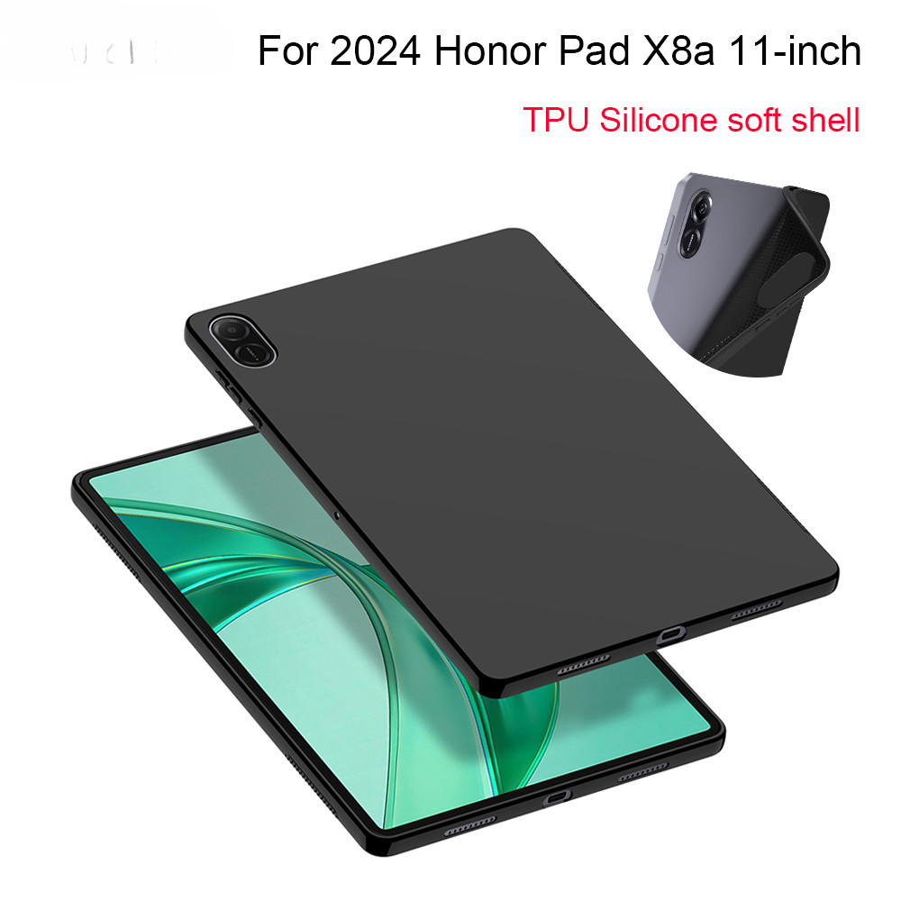 ซิลิโคนกันกระแทก Soft Case สําหรับ HUAWEI Honor Pad X8a 11 นิ้วปกหลังสําหรับ 2024 Honor Pad X8 A แท็บเล็ตป้องกันกรณี