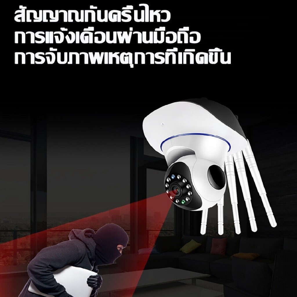 TDLกล้องวงจรปิด5MP ติดในบ้าน ภายน Full Color Wifi IPcameracctvกล้องรักษาความปลอดภัย ใช้งานในบ้านรีโมทโทรศัพท์มือถือ
