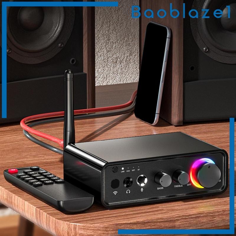 [Baoblaze1] M19 BT Home Mini Digital Amplifier Speaker 12-24V 2.0 Channels for Theater System Home