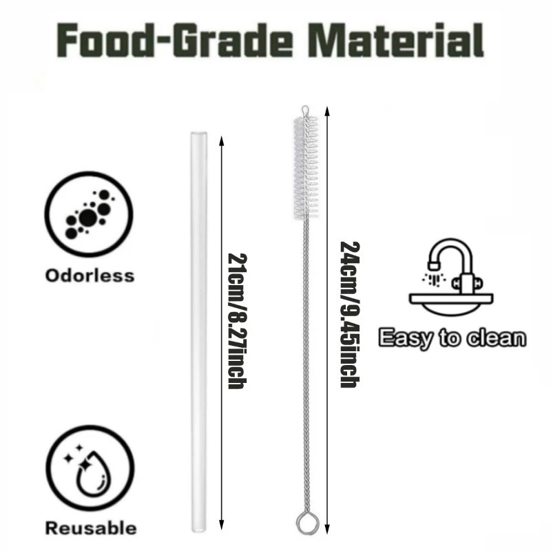 Sugaw หลอดเปลี่ยนขวดน้ำ 6 ชิ้น สำหรับ Owala FreeSip 24oz 32oz Owala Tumbler thumbnail 3