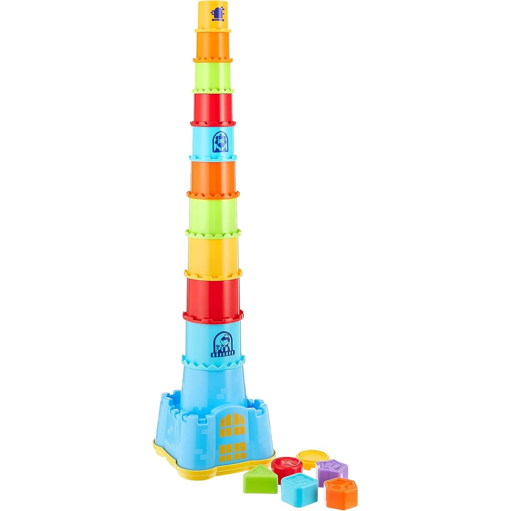 Hap-P-Kid Little Learner Castle Stacking Cups,4250 -