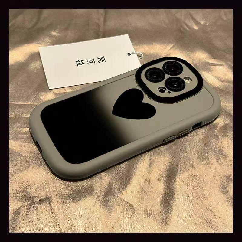 Iphoneblack Love บุคลิกภาพขั้นสูงกันกระแทกเคสโทรศัพท์สําหรับ IPhone7 7Plus X XR XS IPhone11 12 13 14 15 Plus Pro Max
