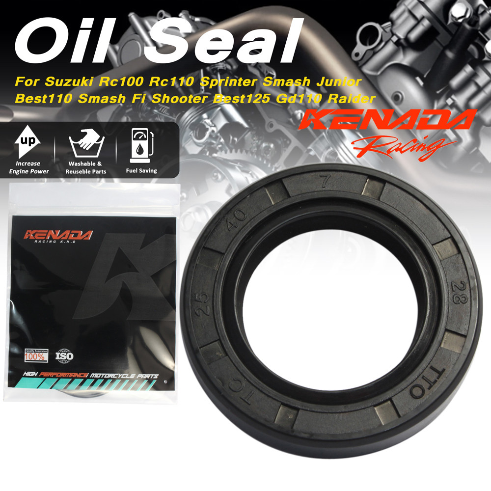 KENADA RACINGซิลดุมสเตอร์หลัง ซิลดุมหลัง 25-40-6 RC100 / RC110 / SPRINTER / SMASH JUNIOR / BEST110 /