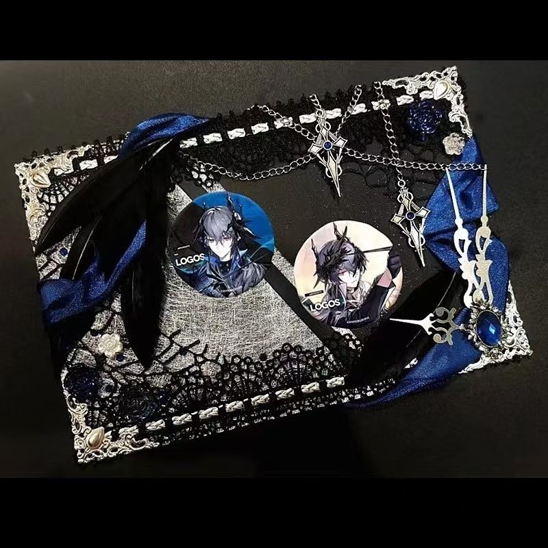 🔥Paigumei Props Tie Pain กระเป๋าวัสดุชุด Tie Board ผลิตภัณฑ์สําเร็จรูป Tie กระเป๋าตกแต่งปวดกระเป๋า diy วัสดุชุดเต็ม GZ06 + 1