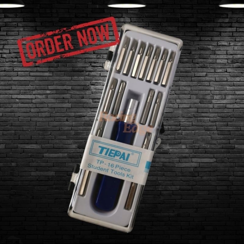 ชุดไขควงจิ๋ว 16 in 1 ไขควงซ่อมมือถือ นาฬิกา โน๊ตบุ๊ค Mini Screwdriver Set อเนกประสงค์ พร้อมกล่องเก็บ