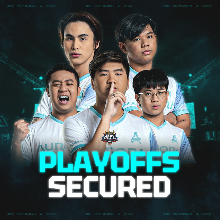 2025 Aurora MPL-PH S14 O-คอ Jersey,ล่าสุด Aurora E-sports เสื้อยืด Unisex ความร้อนระเหิดชายเสื้อ