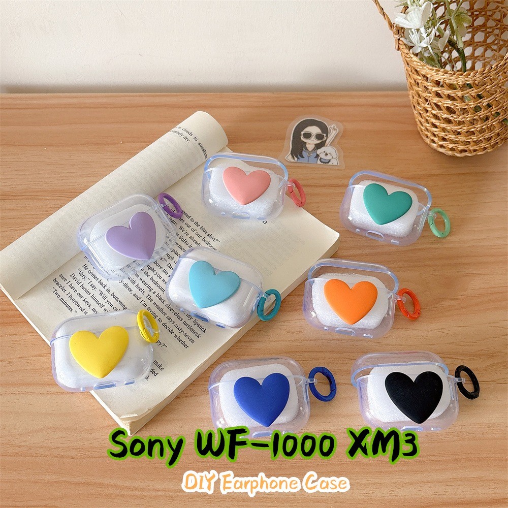 【Case Home】นําไปใช้กับ Sony WF-1000 XM3 เคส Case เคสหูฟัง DIY การ์ตูนชุดนวัตกรรม ซิลิโคนนุ่ม เคส เคส