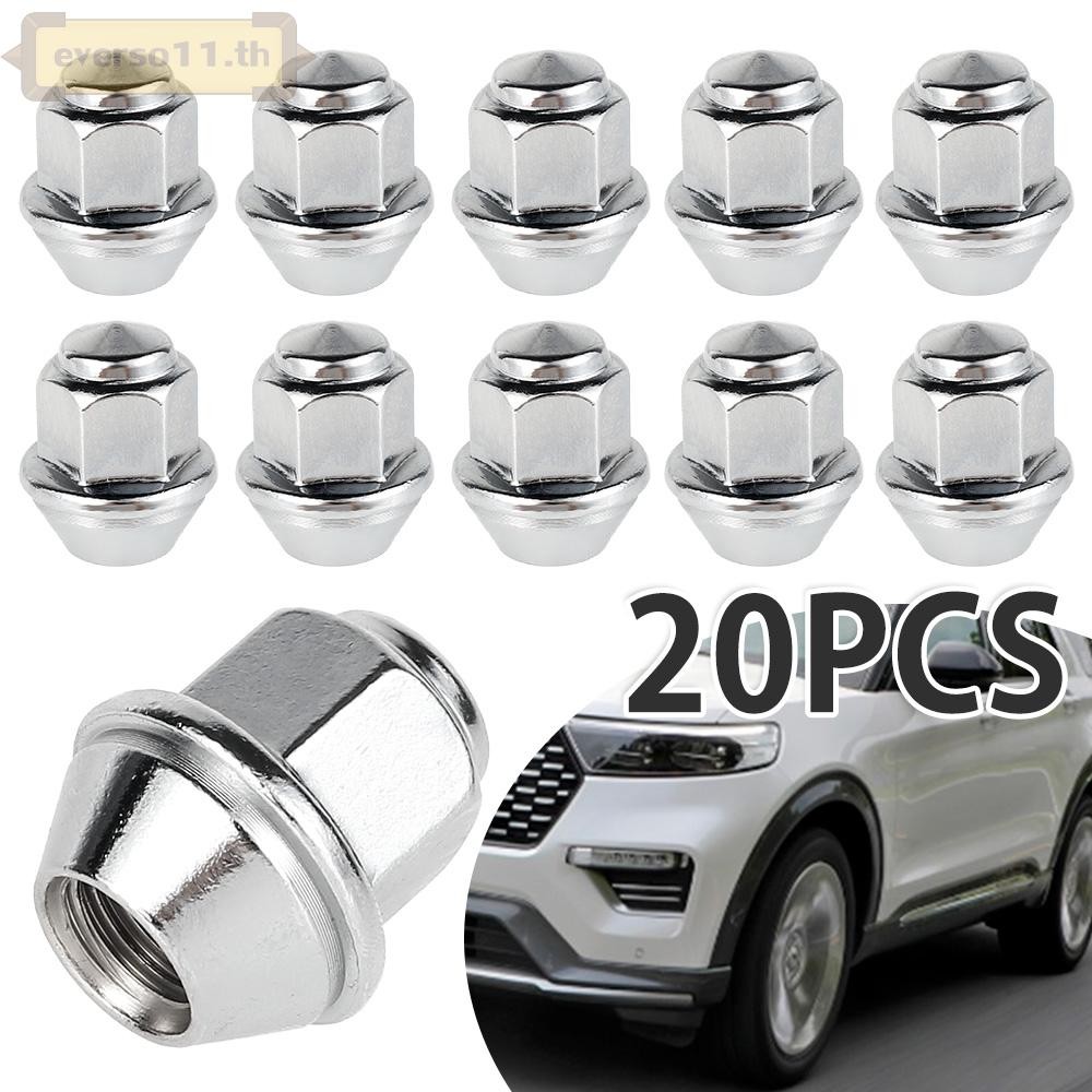 20 ชิ้นล้อถั่วสําหรับ Ford ล้อ M12 x 1.5 19 มิลลิเมตร Hex ล้อถั่วเปลี่ยน 1678260