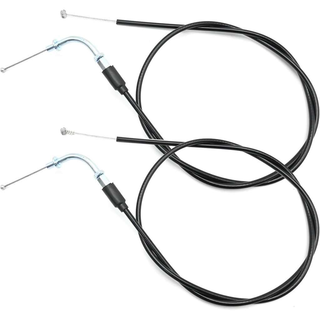 35.6 "43" 51" 59 "สแตนเลสสตีลสายคันเร่งชุดสายไฟ Idle สายใช้งานร่วมกับ Harley Dyna Softail XL 883 120