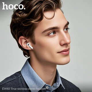 HOCO EW83 หูฟังไร้สาย TWS Bluetooth 5.4 เสียงดี ใส่สบาย จับคู่ไว รองรับสั่งงานเสียง หูฟังบลูทูธ hc3