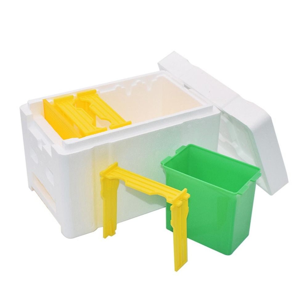 ฉี่ ราชินีผึ้งกล่องเพาะพันธุ์,อุปกรณ์เลี้ยงผึ้งกันน้ําเจ้าของผึ้งสวนกล่องผสมเกสร,มืออาชีพโฟมผึ้งได้ยินกล่องกล่องผึ้งผสมพันธุ์ผึ้ง - รูปที่ 4