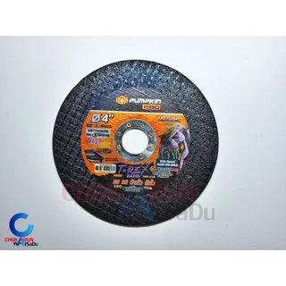 PUMPKIN ใบตัด ใบเจียร์ 4 นิ้ว [ ยกกล่อง 25 ใบ ] - ใบตัดเหล็ก ใบหินเจียร์ ใบเจียร์บาง แผ่นตัดเหล็ก